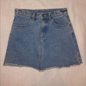 Denim skirt